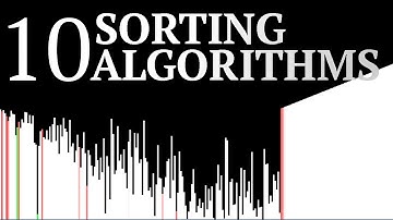 10 Sorting Algorithms Visualized