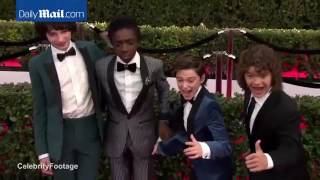 Stranger Things : Red Carpet do SAG Awards 2017