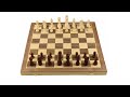 wooden chess board set