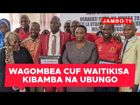 KIMEWAKA KIGOGO CHADEMA YALIYETIMKIA CUF ROMANUS MAPUNDA NA SAMORA WACHUKUA FOMU YA UBUNGE