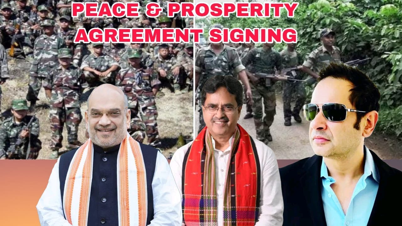 Nlft Sign NLFT,ATTF,TRIPURA GOVERMENT & INDIA GOVERMENT AGREEMENT SIGN || - YouTube
