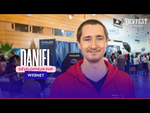 Rencontrez Daniel, Développeur PHP chez Webnet #DevFestNantes22