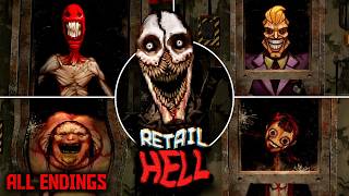 Retail Hell - Full Game + All 6 Endings (Secret Ending)