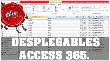 CREAR UN CUADRO COMBINADO QUE FILTRE OTRO CUADRO EN ACCESS 365