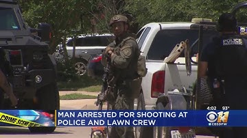 Man Shoots At Lawn Mowers, Code Compliance, Police Officers After Receiving High Grass Violation Tic
