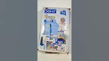 Unboxing Doms Art Carnival Kit, School Supplies, Doms Bag #doms #stationery #backtoschool #shorts