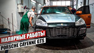 Из Грязи в Князи - Porsche Cayenne GTS. Ремонт двигателя, малярные работы с Порше из Жизнь Синдиката