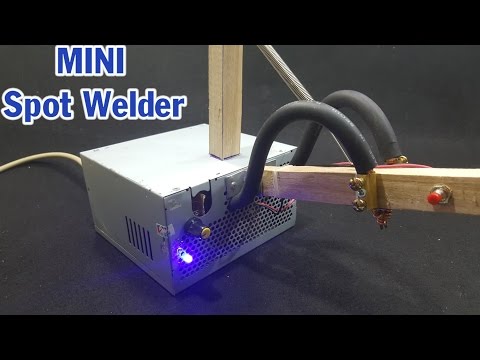 How To Make Mini Spot Welder Using Old Microwave Transformer