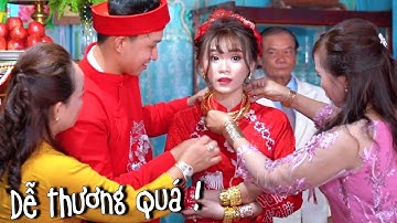 "Cô Dâu Miệt Vườn Xinh Đẹp Nõn Nà" Được Chú Rể Hết Mực Yêu Thương Đám Cưới Dễ Thương Rất Đẹp Đôi