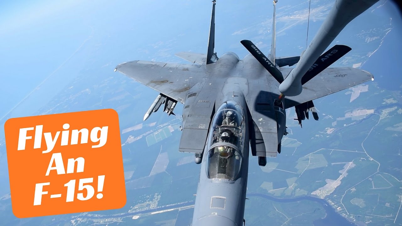 I FLEW AN F 15 YouTube