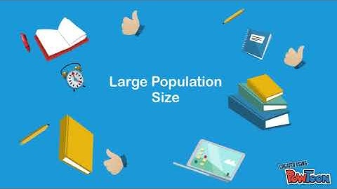 Random mating & large population size