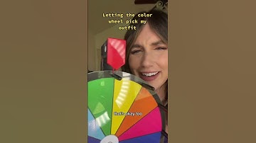 Letting The Color Wheel Choose My Outfit | Styling Colorful Outfits