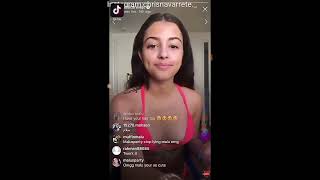 Malu Trevejo Instagram Twerking In Bikini