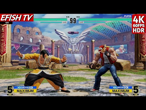 Gato vs Terry Bogard (Hardest AI) - KOF XV