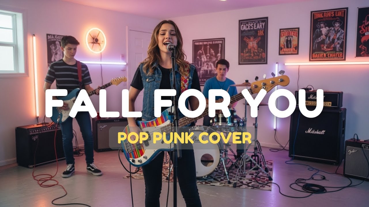 Fall for You – Secondhand Serenade | Pop Punk Cover (Garage Punk Revival)