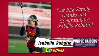 NCAA Athlete Isabella Robatin