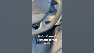 Renault trafic service reset Vauxhall vivaro Nissan primastar #reels #subscribe #like #cars