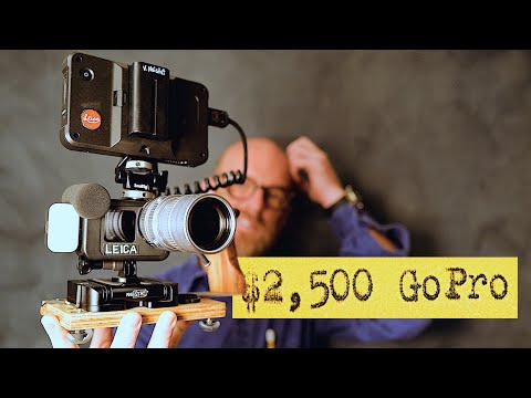 This is probably the most expensive GoPro rig you've seen