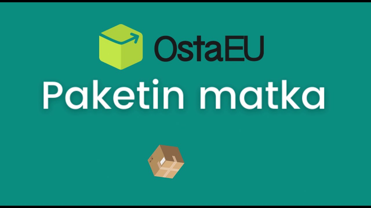 OstaEU.fi: Paketin matka - YouTube