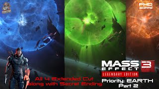 Mass Effect 3 Legendary Edition | Priority: Earth [Ending Part 2] 4 Extended Cut Scene FHD [60FPS]