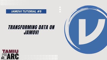 Transforming Data on Jamovi