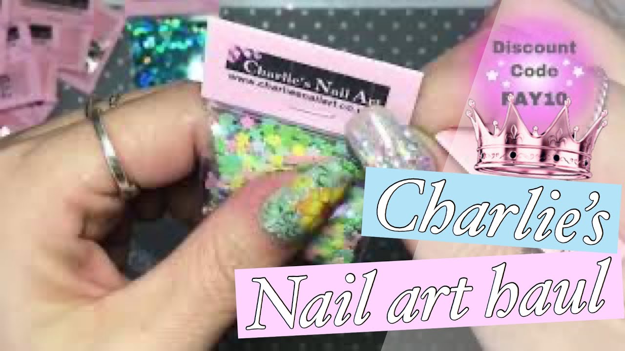 Latest Charlie’s Nail Art haul best cheap nail art YouTube