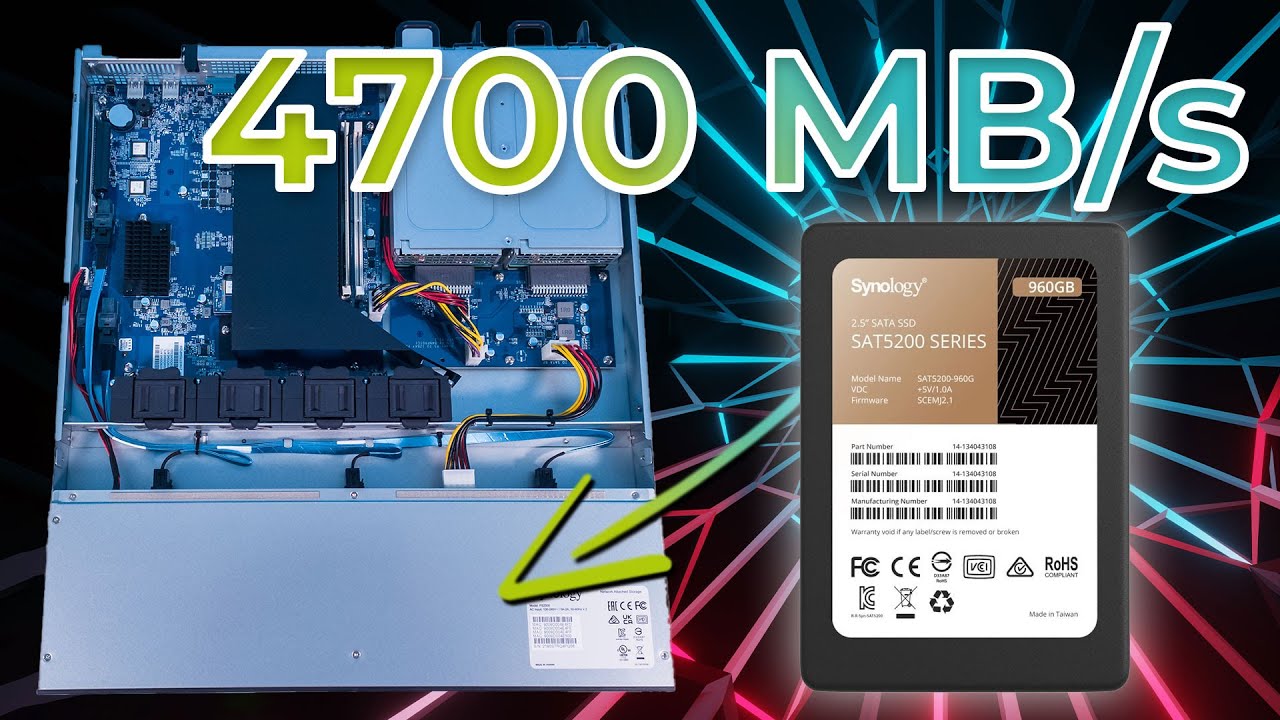 Servidor NAS Con Almacenamiento Full Flash SSD Synology FS2500 YouTube