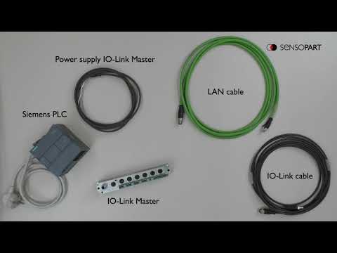 Using IO Link sensors with Siemens TIA Portal Reading of process data from sensors - SensoPart