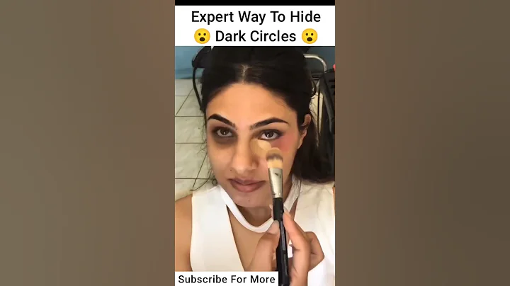 How To Hide Dark Circles Without Being Grey #shorts