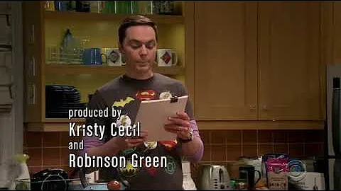 The big bang theory  S12 E24 Sheldon prepares speech for Nobel ceremony
