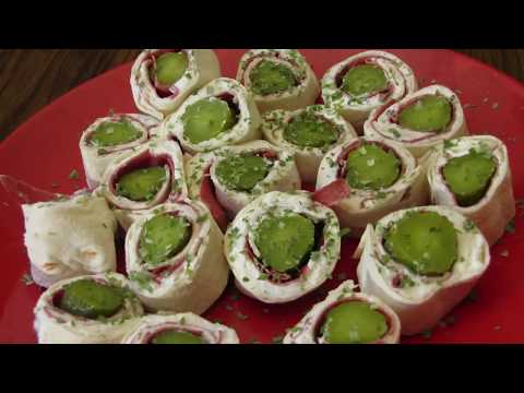 How to make homemade Pickle Wraps Roll Ups