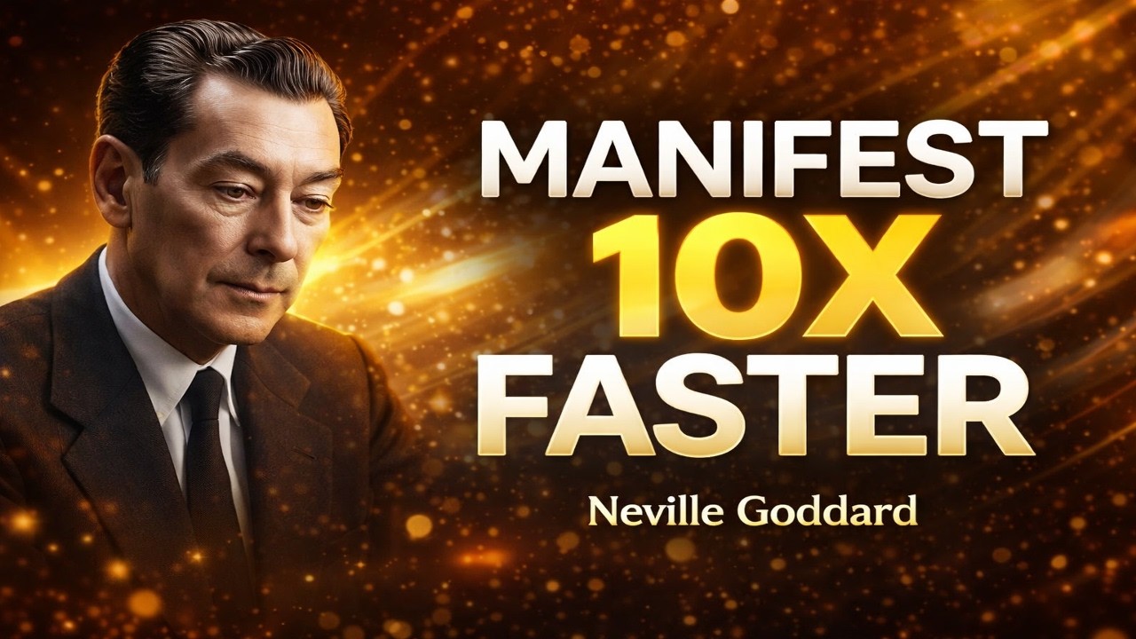 Manifest 10X Faster Using This Mental Command 🔥 | Neville Goddard’s Hidden Self-Talk Secret