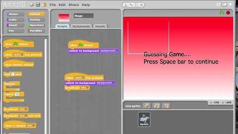 How to make a Guessing Game in Scratch- Scratch Series