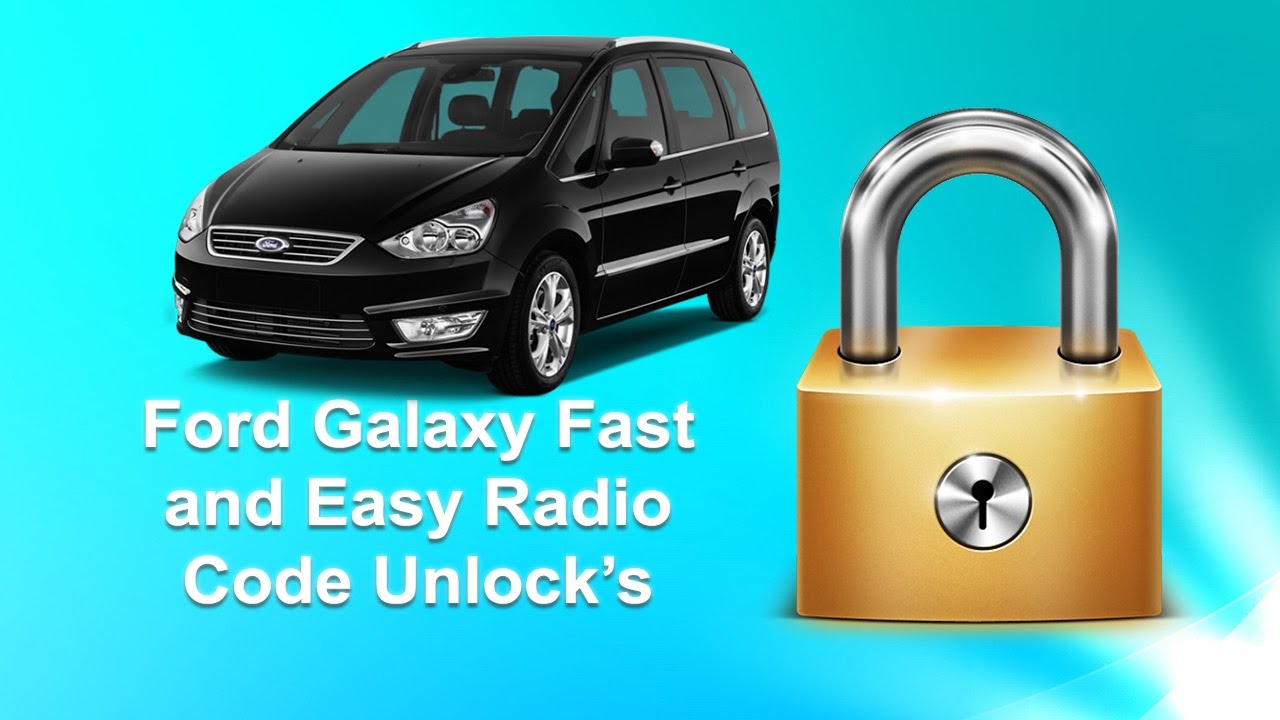 How To Find Ford Galaxy Radio Code Serial - Youtube