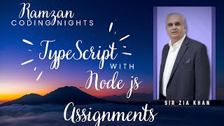 My Todo List | Add and Delete in list | TypeScript with Node js | Ramadan Coding Nights | Governer S