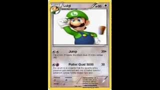 My Custom Mario Pokemon Card Showcase 1