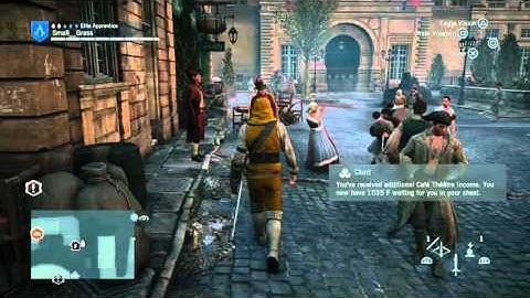 An amazing triple takedown in assassins creed unity
