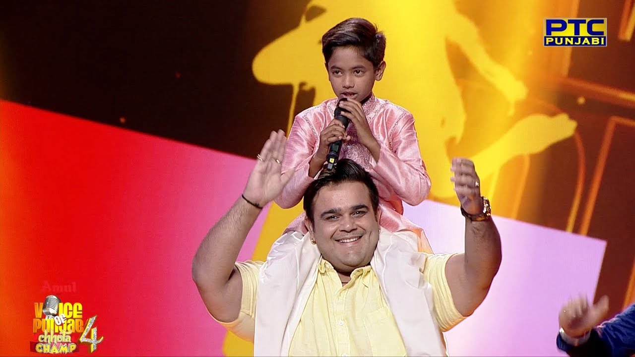 Bunty  Kande Utte Mehrma Ve  Folk Song Round  Studio Round 15  Voice Of Punjab Chhota Champ 4