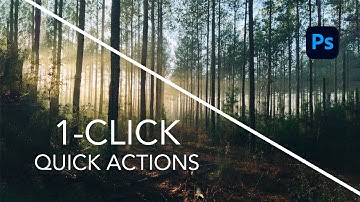 1-Click Quick Actions Hidden Function in Photoshop Timas | Tutorial Tips