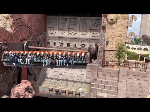 Talocan in Phantasialand wiebelt heen en weer voor sluiting