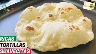 TORTILLAS DE HARINA con mantequilla CASERAS ??