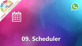 Scheduler | Voice India WhatsApp Software screenshot 3
