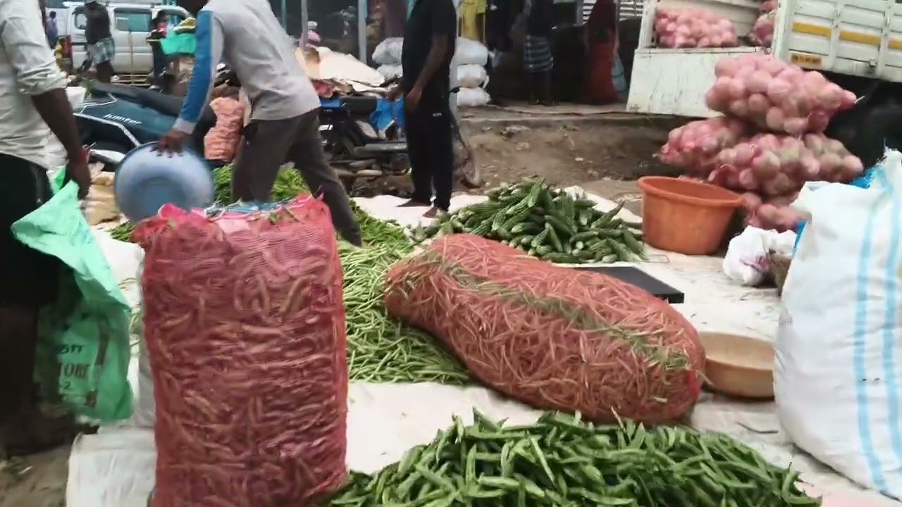 சேலம் மாவட்டம் தலைவாசல் தினசரி காய்கறி மார்க்கெட்