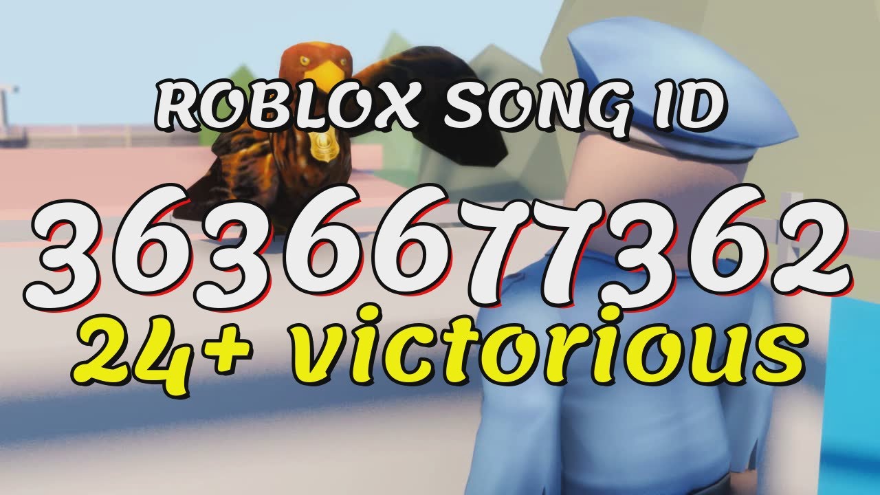 24 Victorious Roblox Song IDs Codes YouTube 