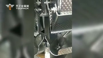 Frozen dumplings weighing and packing system solutions & Fully-automatic Net Bag Packing Machine