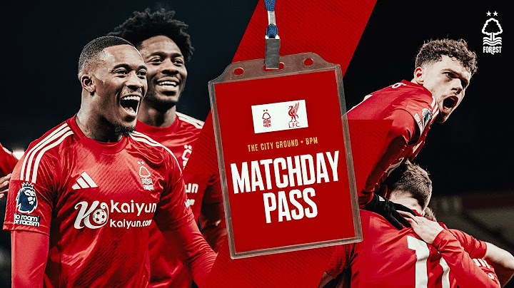 ELECTRIC ATMOSPHERE! 🔥 | Matchday Pass | Forest 1-1 Liverpool | Premier League