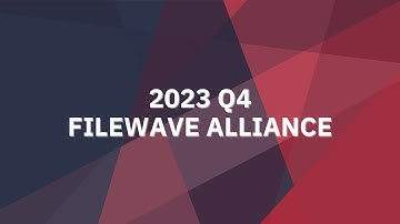 2023 Q4 FileWave Alliance eMeeting