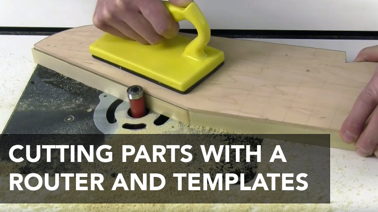 Making and Using Router Templates - Rockler Demo 