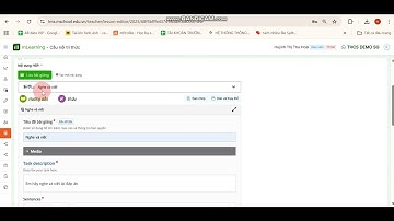 HƯỚNG DẪN GIÁO VIÊN TẠO BÀI GIẢNG VỚI CÔNG CỤ " NGHE VÀ VIẾT " TRÊN MLEARING (LMS)