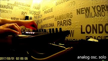 Choop project - Silent Agent (cover.) JD-Xi & Kaossilator 2